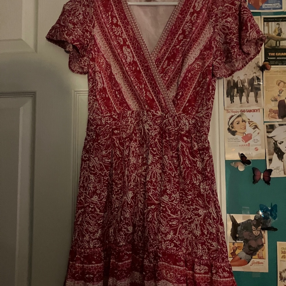 Miami Low V cut dress